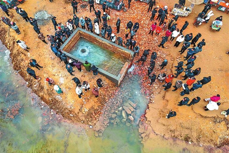 千年贾鲁河 一泉映新生