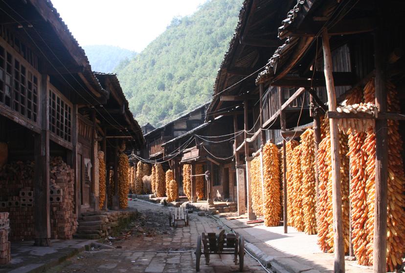 土家族吊脚楼营造技艺