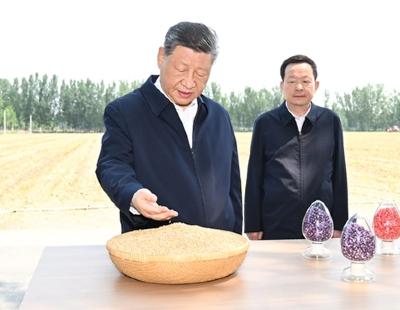 习近平在山东德州考察